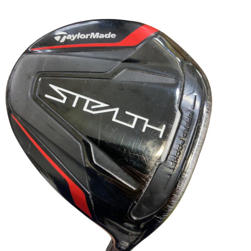 【中古】 テーラーメイド STEALTH 3W フェアウェイウッド FW リシャフト (フレックスその他) メンズ 男性用 右利き 右用 Cランク ゴルフクラブ