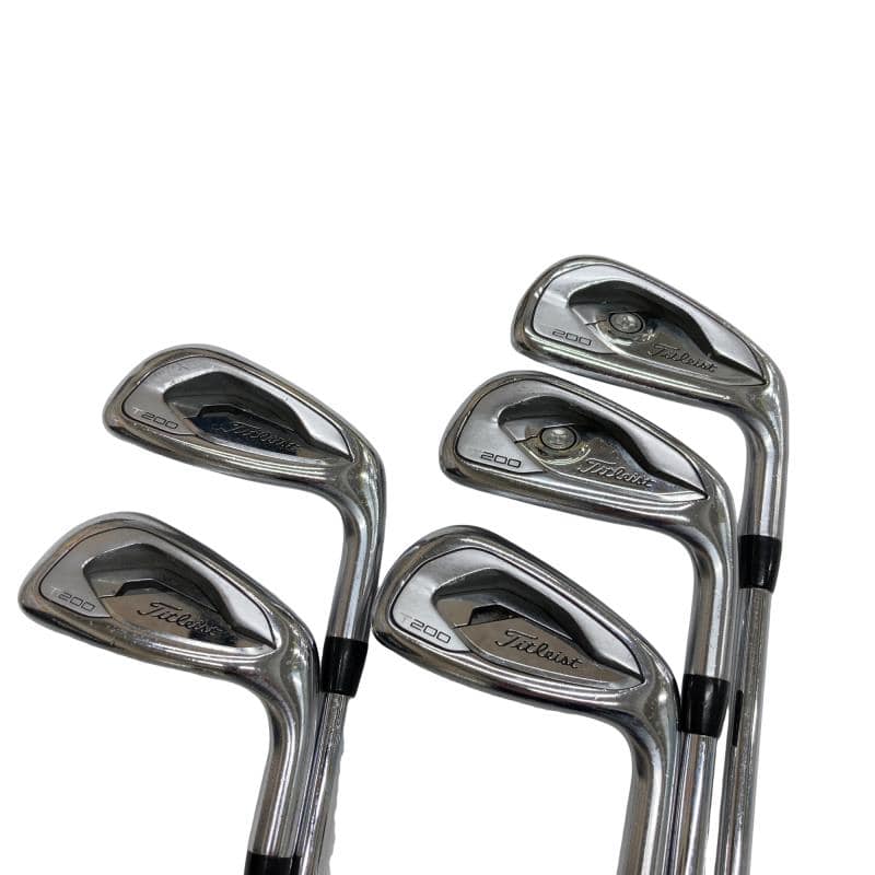 【中古】 タイトリスト Titleist T200 5S アイアンセット IR NS PRO 950GH neo (フレックスS) メンズ 男性用 右利き 右用 Cランク ゴルフクラブ