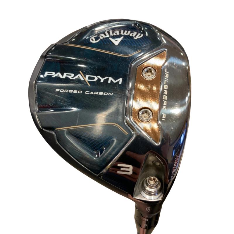 【中古】 キャロウェイ PARADYM 3W フェアウェイウッド FW VENTUS TR 5 for CW(PARADYM FW) (フレックスS) メンズ 男性用 右利き 右用 Cランク ゴルフクラブ