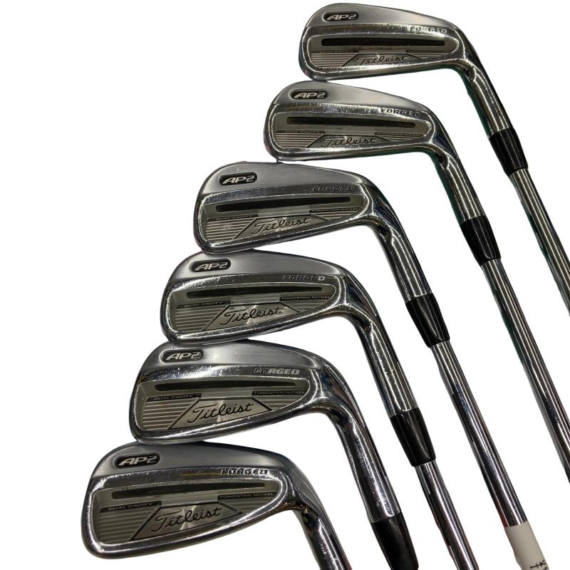 【中古】 タイトリスト Titleist AP2 8S アイアンセット IR Dynamic Gold (フレックスS) メンズ 男性用 右利き 右用 Dランク ゴルフクラブ