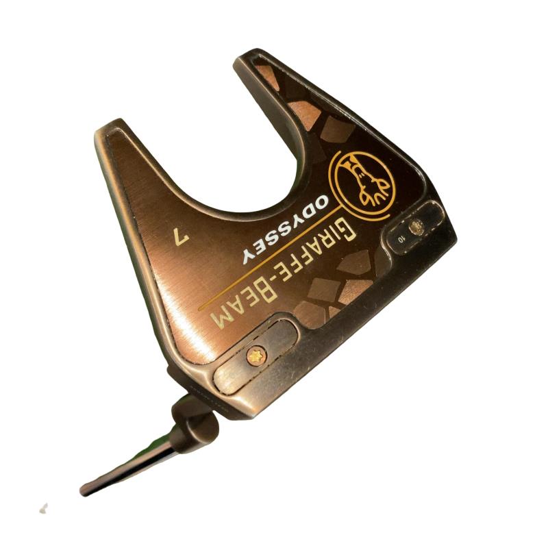 【中古】 オデッセイ GIRAFFE-BEAM #7 33in パター PT STROKE LAB 90 スチール写真 (フレックス余分の物) メンズ 成人男性用 右利き 右用 B価値づける ゴルフ野球クラブ