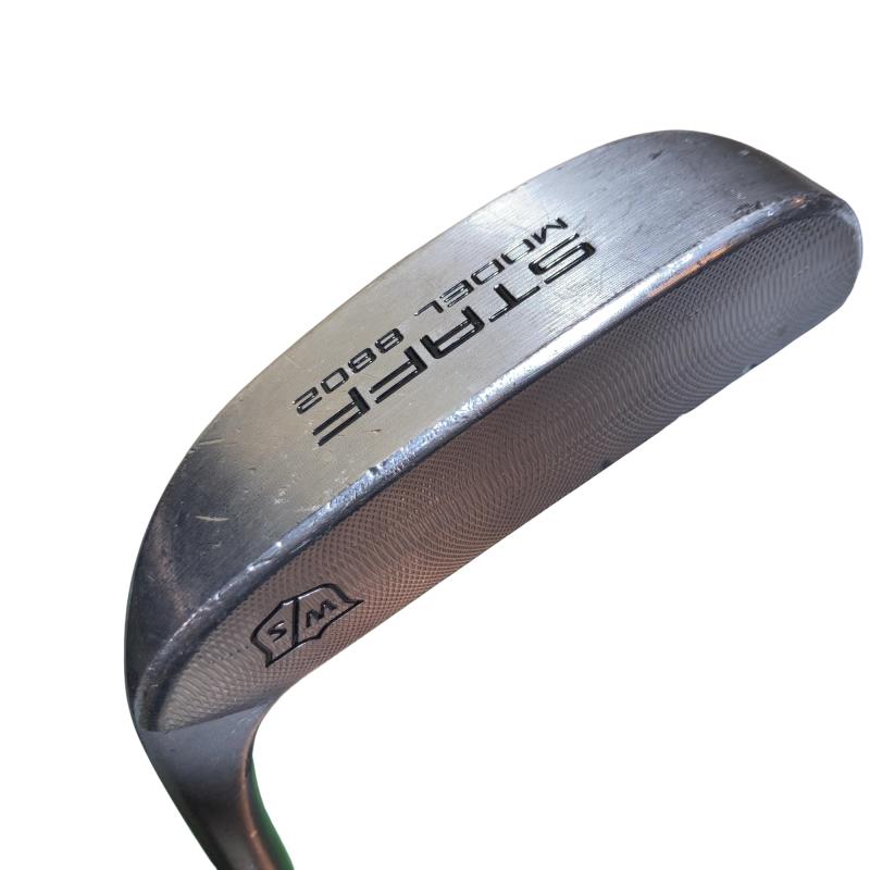 【中古】 ウィルソン Wilson staff STAFF MODEL 8802 34in パター PT スチール写真 (フレックス余分の物) メンズ 成人男性用 右利き 右用 C序列付ける ゴルフ野球クラブ