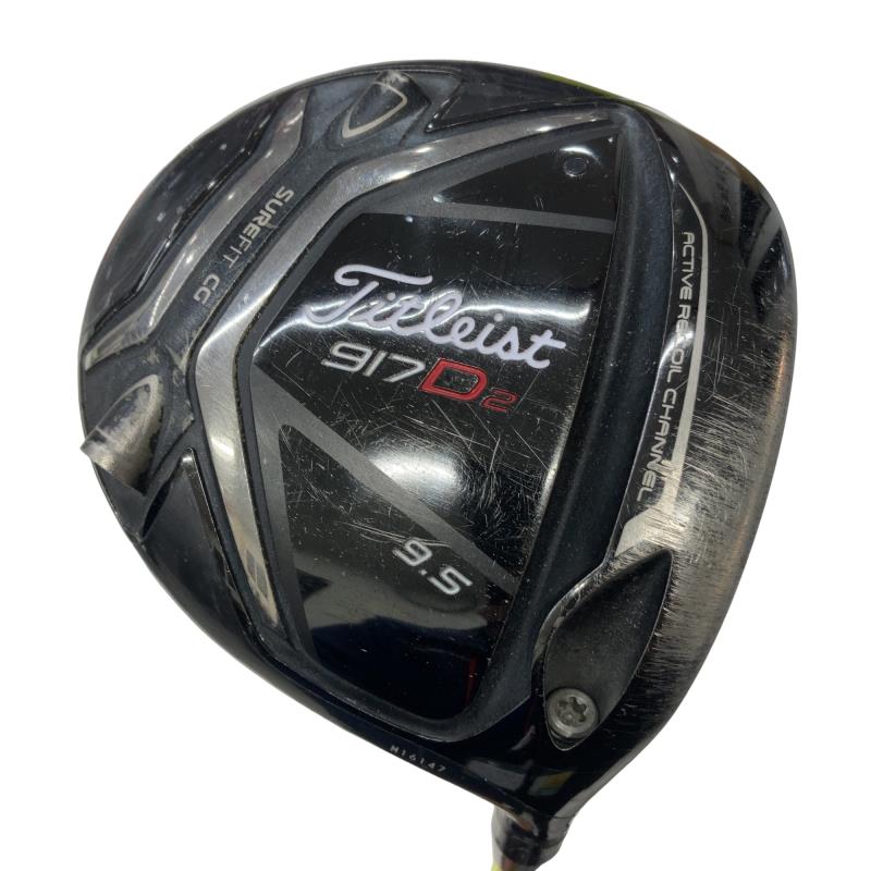 【中古】 タイトリスト 917 D2  9.5° １番ウッド DR ATTAS PUNCH 7 (フレックスS) メンズ 成人男性用 右利き 右用 C序列付ける ゴルフ野球クラブ