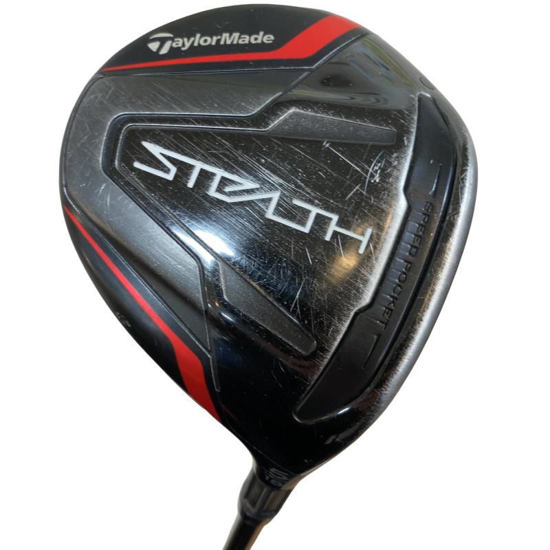 【中古】 テーラーメイド STEALTH 5W フェアウェイウッド FW リシャフト (フレックスその他) メンズ 男性用 右利き 右用 Cランク ゴルフクラブ