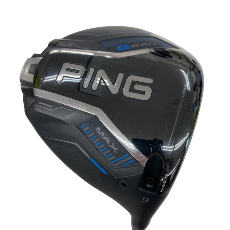【中古】 ピン G440 MAX  9° １番ウッド DR ALTA J CB BLUE(DR) (フレックスS) メンズ 成人男性用 右利き 右用 C序列付ける ゴルフ野球クラブ