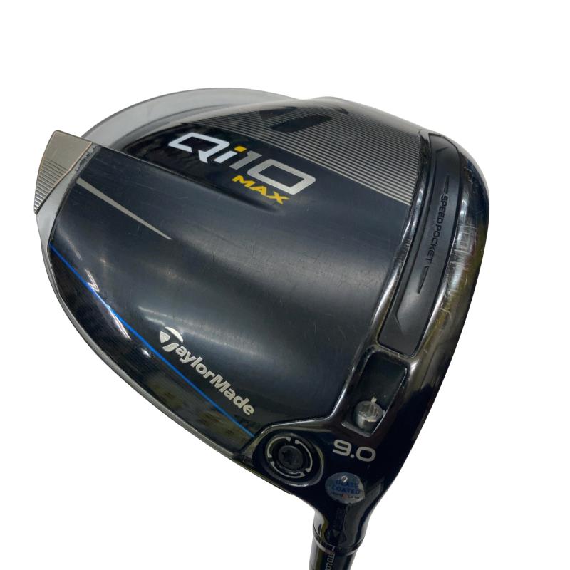 【中古】 テーラーメイド Qi10 MAX 9&deg; ドライバー DR Diamana BLUE TM50(Qi10 DR) (フレックスS) メンズ 男性用 右利き 右用 Cランク ゴルフクラブ｜ゴルフパートナー 中古クラブ店
