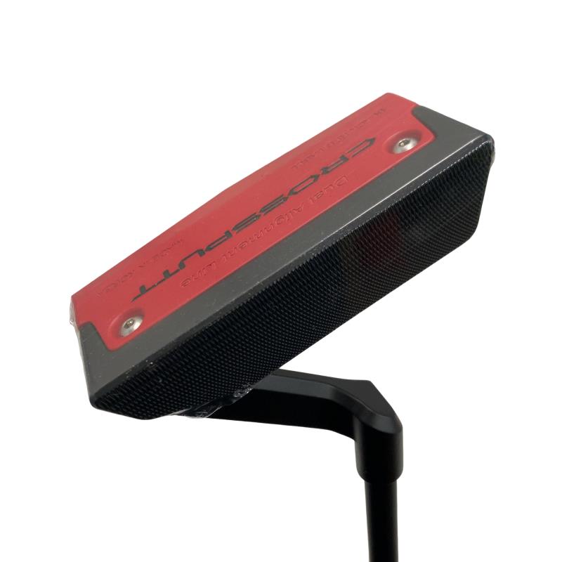 【中古】 CROSSPUTT CROSSPUTT RED BLACK LABEL(レッド) 34インチ パター PT スチール (フレックスその他) メンズ 男性用 右利き 右用 Nランク ゴルフクラブ
