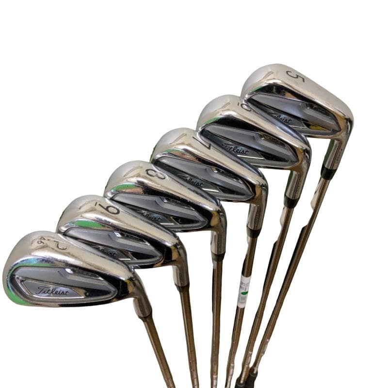 【中古】 タイトリスト Titleist T100 7S アイアン書き割り IR AMT TOUR WHITE (フレックスS) メンズ 成人男性用 右利き 右用 C序列付ける ゴルフ野球クラブ