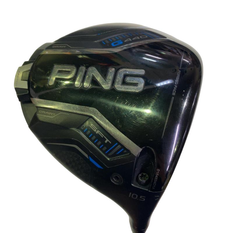 【中古】 ピン G440 SFT 10.5° １番ウッド DR PING TOUR 2.0 CHROME 65(DR) (フレックスS) メンズ 成人男性用 右利き 右用 C序列付ける ゴルフ野球クラブ
