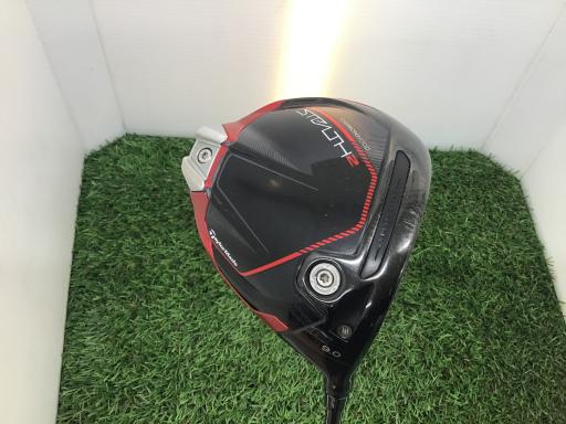 【中古】 テーラーメイド STEALTH2 9° ドライバー DR TENSEI RED TM50(STEALTH DR) (フレックスS) メンズ 男性用 右利き 右用 Cランク ゴルフクラブ