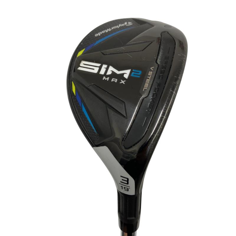 【中古】 テーラーメイド SIM2 MAX U3 ユーティリティ UT KBS MAX MT85 JP (フレックスS) メンズ 男性用 右利き 右用 Cランク ゴルフクラブ