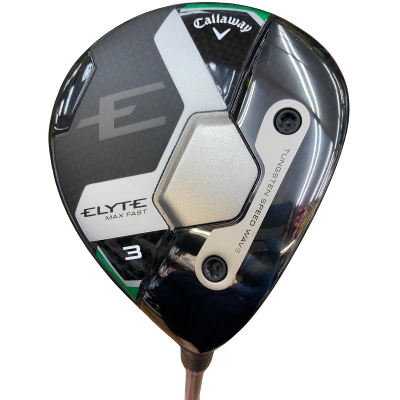 【中古】 キャロウェイ ELYTE MAX FAST 3W フェアウェイウッド FW LIN-Q GREEN 40 for CW(ELYTE FW) (フレックスSR) メンズ 成人男性用 右利き 右用 C価値づける ゴルフ野球クラブ