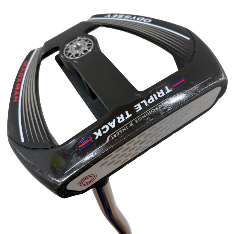 【中古】 オデッセイ TRIPLE TRACK MARXMAN 34in パター PT STROKE LAB BLACK (フレックス余分の物) メンズ 成人男性用 右利き 右用 C価値づける ゴルフ野球クラブ