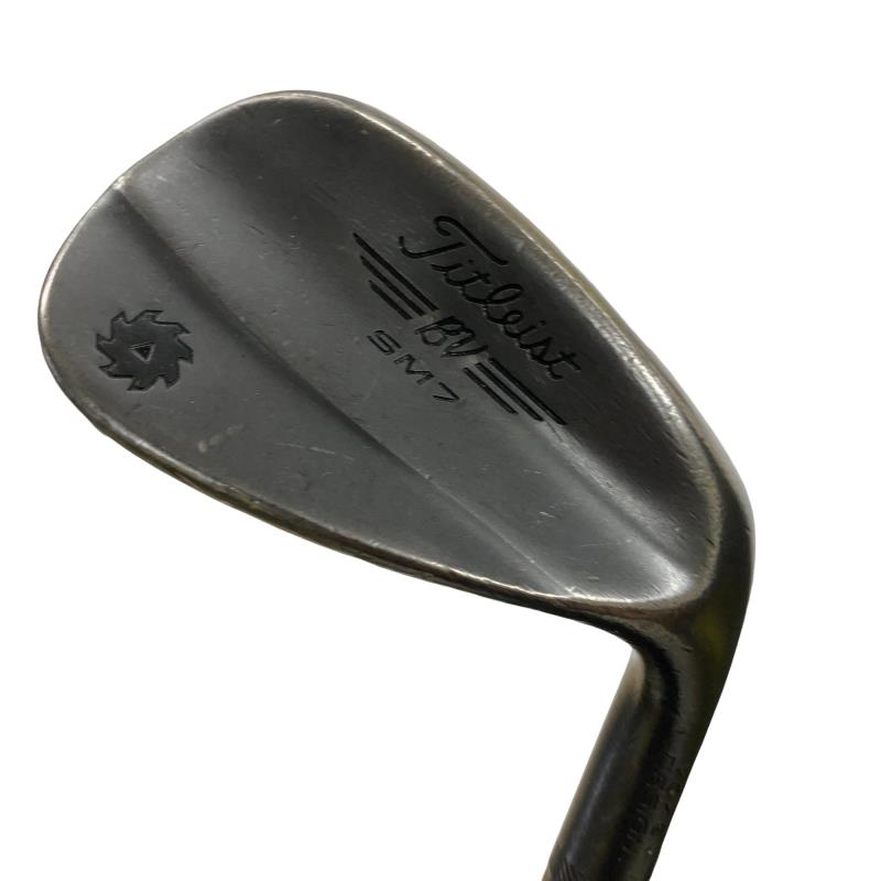 【中古】 タイトリスト VOKEY SPIN MILLED SM7 ジェット機黒いこと 50°/12°F ウェッジ WG Dynamic Gold (フレックスS) メンズ 成人男性用 右利き 右用 C位置づける ゴルフ野球クラブ