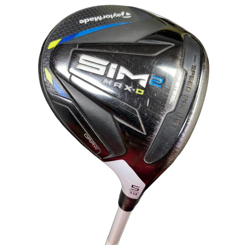 【中古】 仕立て屋お手伝いさん SIM2 MAX-D 5W レディース フェアウェイウッド FW TENSEI BLUE TM40(SIM2 FW) (フレックスL) レディース お上さん用 右利き 右用 C価値づける ゴルフ野球クラブ