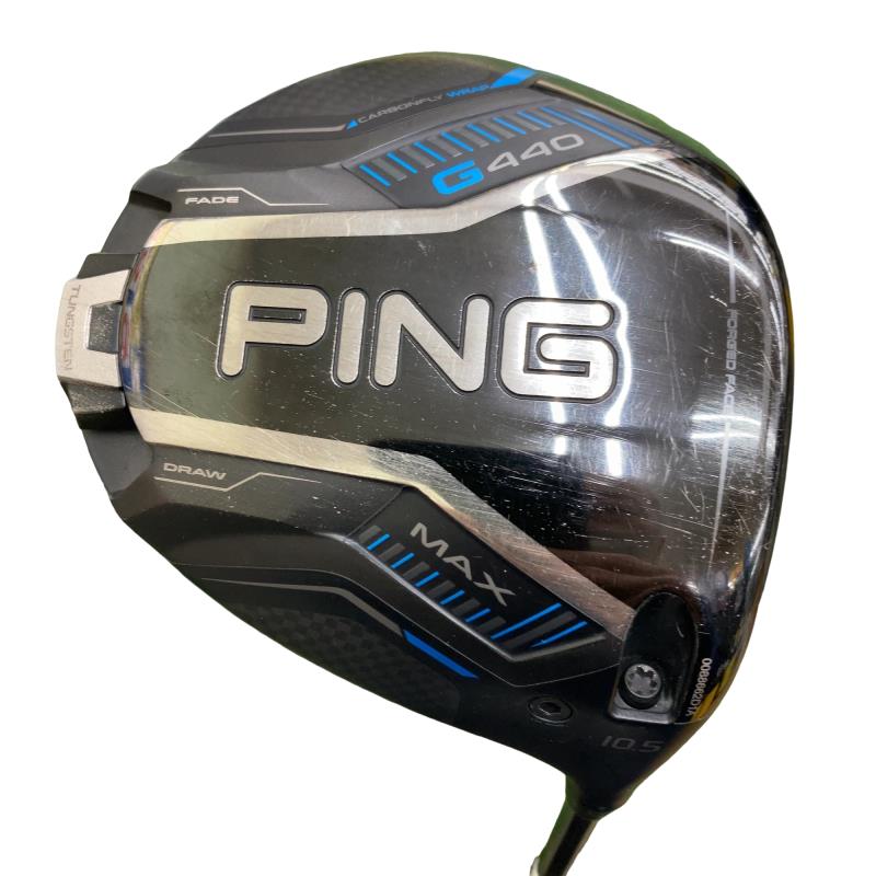 【中古】 ピン G440 MAX 10.5° １番ウッド DR PING TOUR 2.0 CHROME 75(DR) (フレックスS) メンズ 成人男性用 右利き 右用 C序列付ける ゴルフ野球クラブ