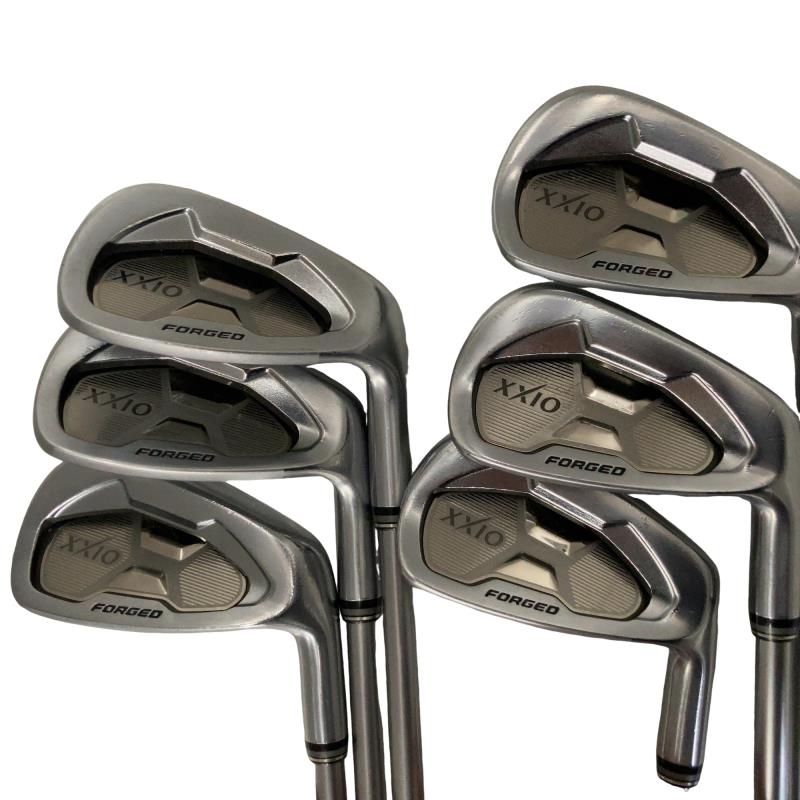 【中古】 ダンロップ XXIO FORGED(2015) 6S アイアン仕掛ける IR XXIO MX5000 (フレックスS) メンズ 成人男性用 右利き 右用 C序列付ける ゴルフ野球クラブ