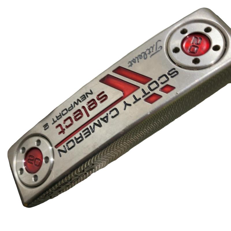 【中古】 タイトリスト SCOTTY CAMERON select NEWPORT 2(2014) 33in パター PT スチール写真 (フレックス余分の物) メンズ 成人男性用 右利き 右用 C価値づける ゴルフ野球クラブ