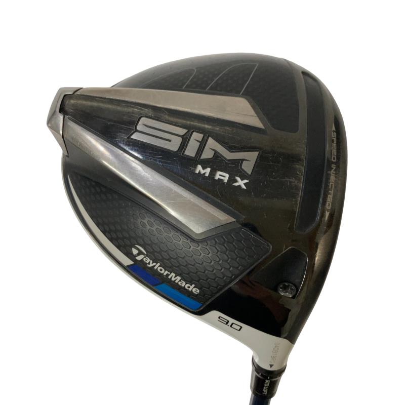 【中古】 テーラーメイド SIM MAX 9° ドライバー DR TENSEI BLUE TM50(DR) (フレックスS) メンズ 男性用 右利き 右用 Cランク ゴルフクラブ 12,835円