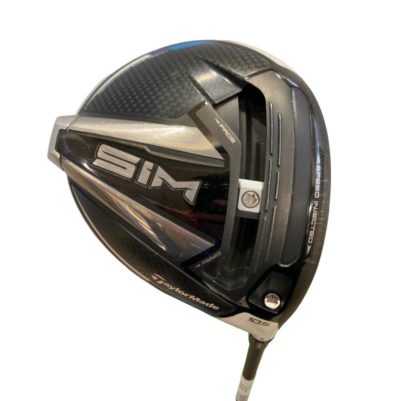 【中古】 テーラーメイド SIM 10.5° ドライバー DR 純正特注シャフト (フレックスS) メンズ 男性用 右利き 右用 Cランク ゴルフクラブ