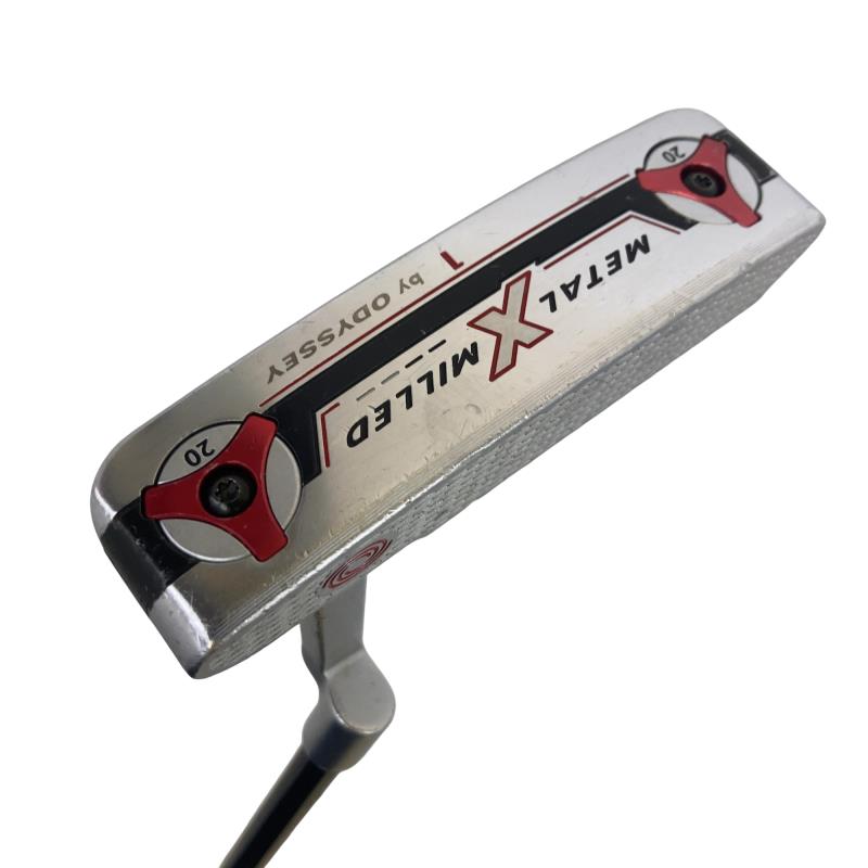 【中古】 オデッセイ METAL-X MILLED VERSA #1 34in パター PT スチール写真 (フレックス余分の物) メンズ 成人男性用 右利き 右用 D価値づける ゴルフ野球クラブ