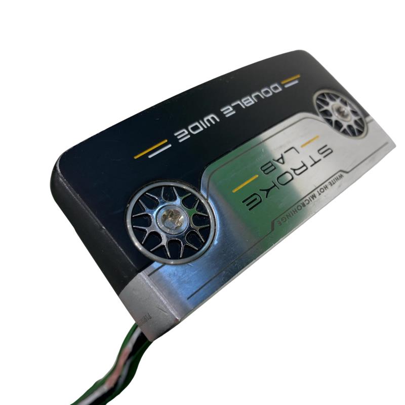 【中古】 オデッセイ STROKE LAB DOUBLE WIDE 33インチ パター PT STROKE LAB (フレックスその他) メンズ 男性用 右利き 右用 Cランク ゴルフクラブ 14,561円