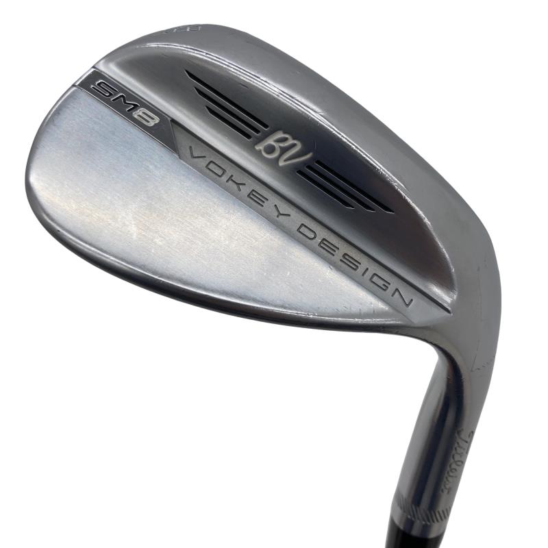 【中古】 タイトリスト VOKEY SPIN MILLED SM8 周遊旅行Cr 58°/08°M ウェッジ WG Dynamic Gold (フレックスS) メンズ 成人男性用 右利き 右用 C位置づける ゴルフ野球クラブ