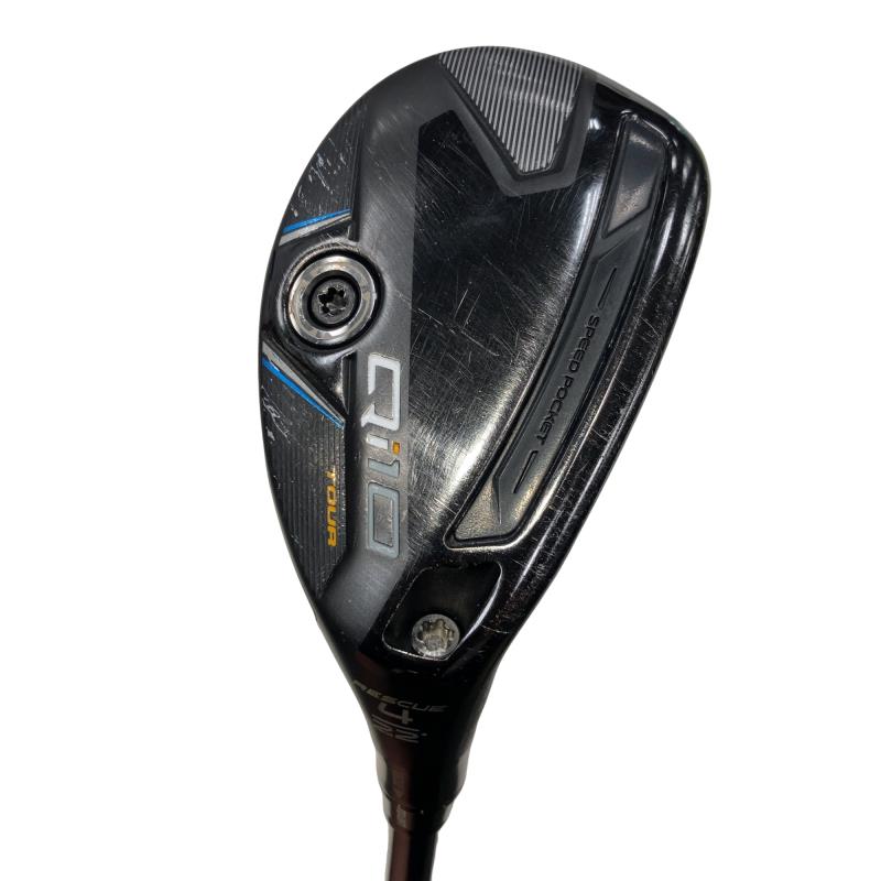 【中古】 テーラーメイド Qi10 TOUR U4 ユーティリティ UT Diamana SILVER TM70(Qi10 UT) (フレックスS) メンズ 男性用 右利き 右用 Cランク ゴルフクラブ