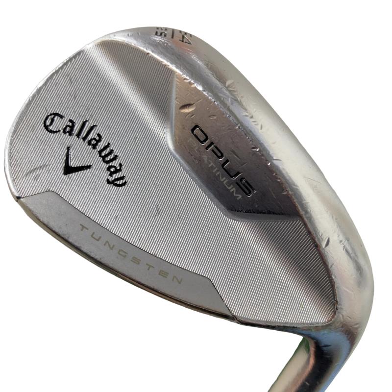 【中古】 キャロウェイ OPUS PLATINUM クロム 54°/12°S ウェッジ WG 純正特注シャフト (フレックスS) メンズ 男性用 右利き 右用 Cランク ゴルフクラブ