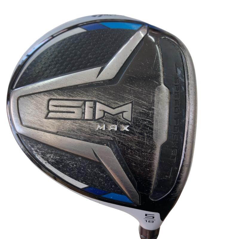 【中古】 仕立て屋お手伝いさん SIM MAX 5W フェアウェイウッド FW TENSEI BLUE TM50(FW) (フレックスSR) メンズ 成人男性用 右利き 右用 D価値づける ゴルフ野球クラブ