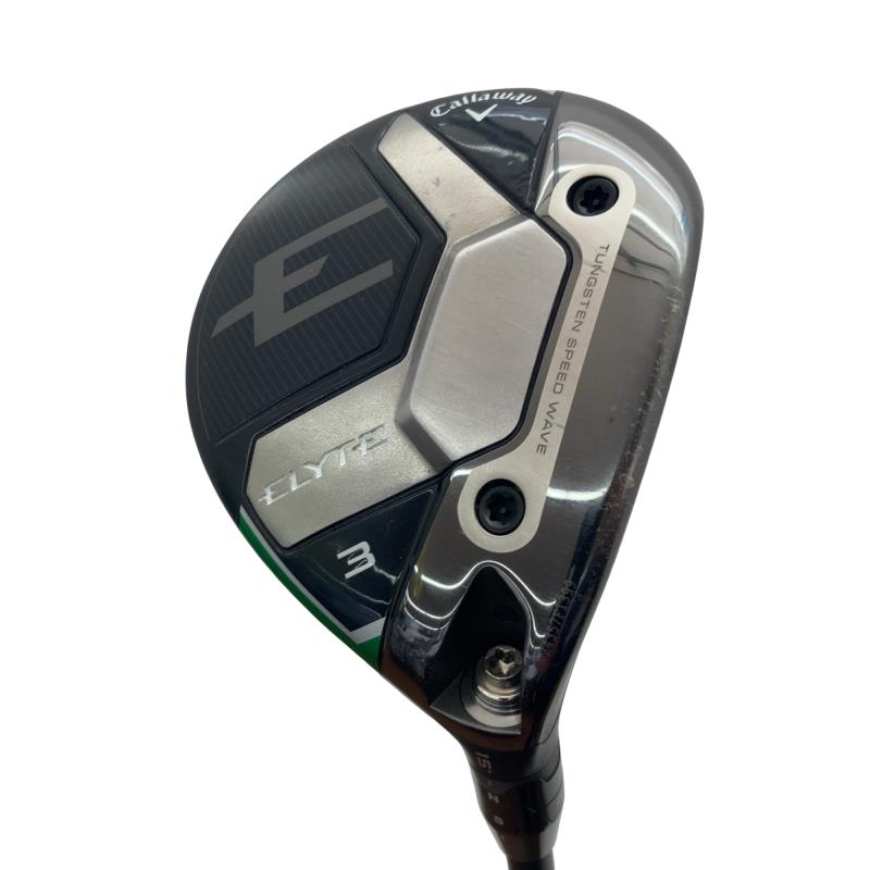【中古】 キャロウェイ ELYTE 3W フェアウェイウッド FW 純正特注シャフト (フレックスX) メンズ 男性用 右利き 右用 Cランク ゴルフクラブ