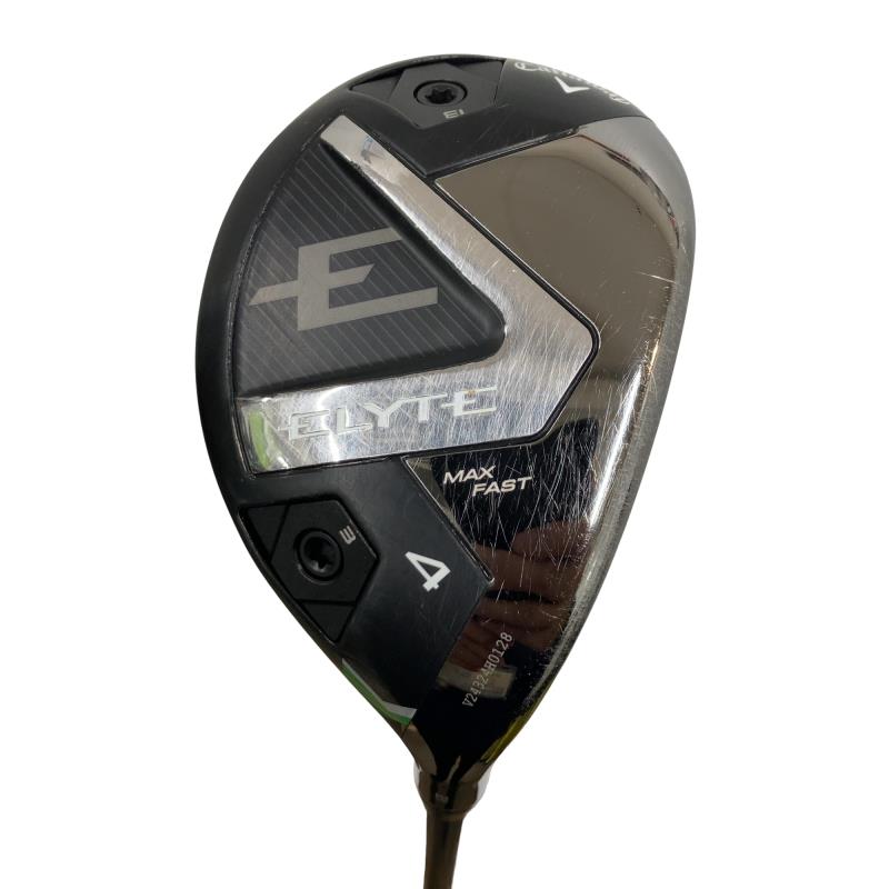 【中古】 キャロウェイ ELYTE MAX FAST U4 ユーティリティ UT LIN-Q GREEN 40 for CW(ELYTE UT) (フレックスR) メンズ 男性用 右利き 右用 Cランク ゴルフクラブ