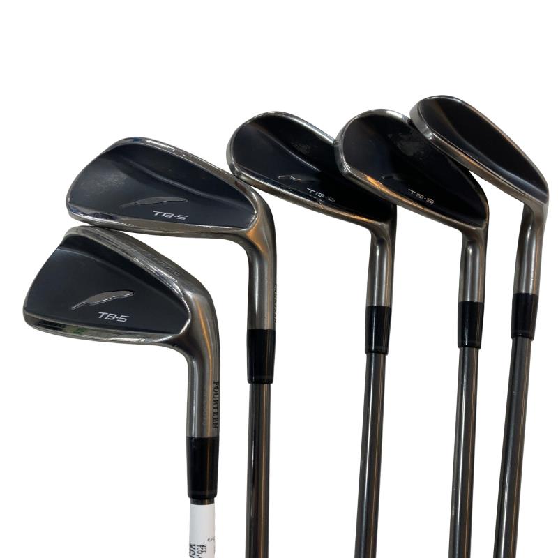 【中古】 フォーティーン 結核症-5 FORGED ともし火黒いこと 5S アイアン書き割り IR FS-90i (フレックスS) メンズ 成人男性用 右利き 右用 C序列付ける ゴルフ野球クラブ