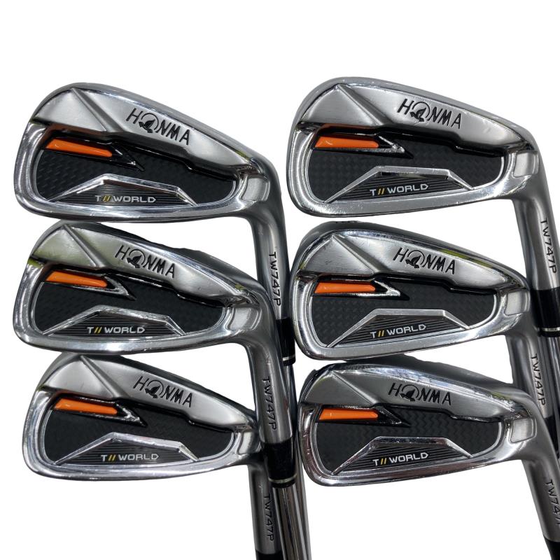 【中古】 本間ゴルフ TOUR WORLD TW747P 6S アイアン書き割り IR NS PRO 950GH (フレックスR) メンズ 成人男性用 右利き 右用 C位置づける ゴルフ野球クラブ