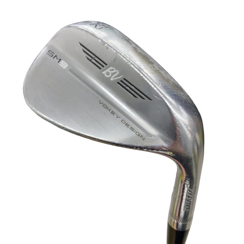 【中古】 タイトリスト VOKEY SPIN MILLED SM9 ツアークロム 52°/12°F ウェッジ WG BV 105 (フレックスその他) メンズ 男性用 右利き 右用 Cランク ゴルフクラブ|ゴルフパートナー 中古クラブ店