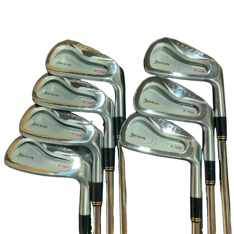 【中古】 ダンロップ SRIXON I-701 8S アイアン仕掛ける IR Dynamic Gold (フレックスS) メンズ 成人男性用 右利き 右用 C価値づける ゴルフ野球クラブ