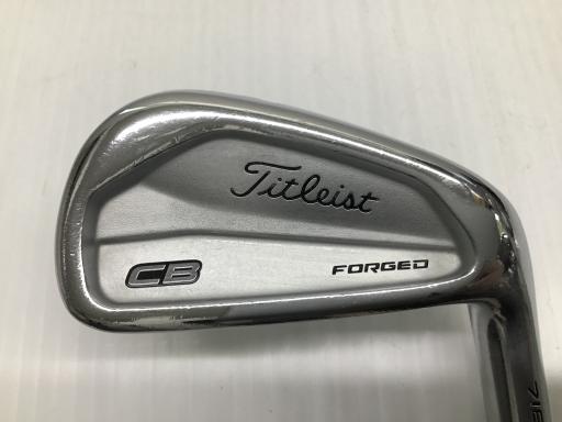 【中古】 タイトリスト Titleist CB 718 8S アイアンセット IR 純正特注シャフト (フレックスS) メンズ 男性用 右利き 右用 Dランク ゴルフクラブ
