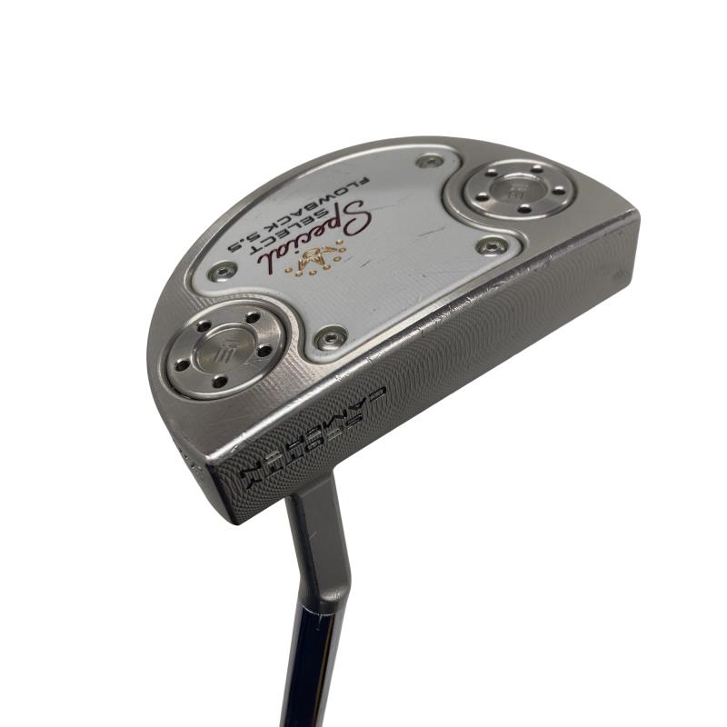【中古】 タイトリスト SCOTTY CAMERON Special select FLOWBACK 5.5 34インチ パター PT スチール (フレックスその他) メンズ 男性用 右利き 右用 Cランク ゴルフクラブ