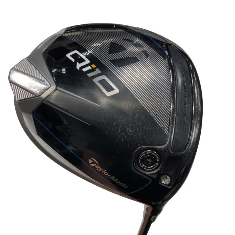 【中古】 テーラーメイド Qi10 10.5° ドライバー DR Diamana BLUE TM50(Qi10 DR) (フレックスS) メンズ 男性用 右利き 右用 Cランク ゴルフクラブ