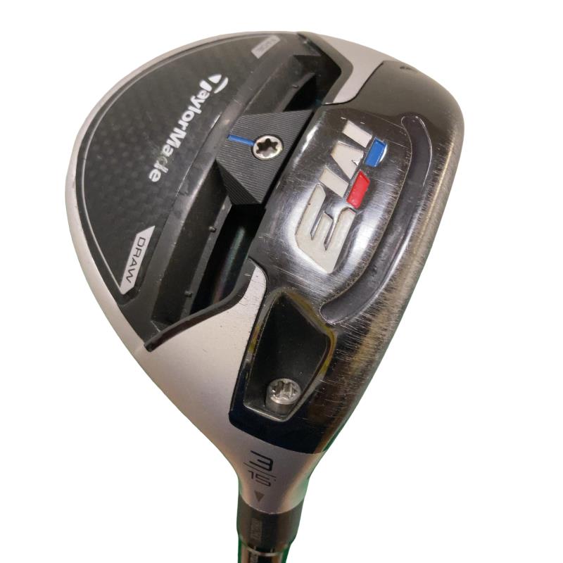【中古】 テーラーメイド M3 3W フェアウェイウッド FW Speeder 661 EVOLUTION IV (フレックスS) メンズ 男性用 右利き 右用 Cランク ゴルフクラブ