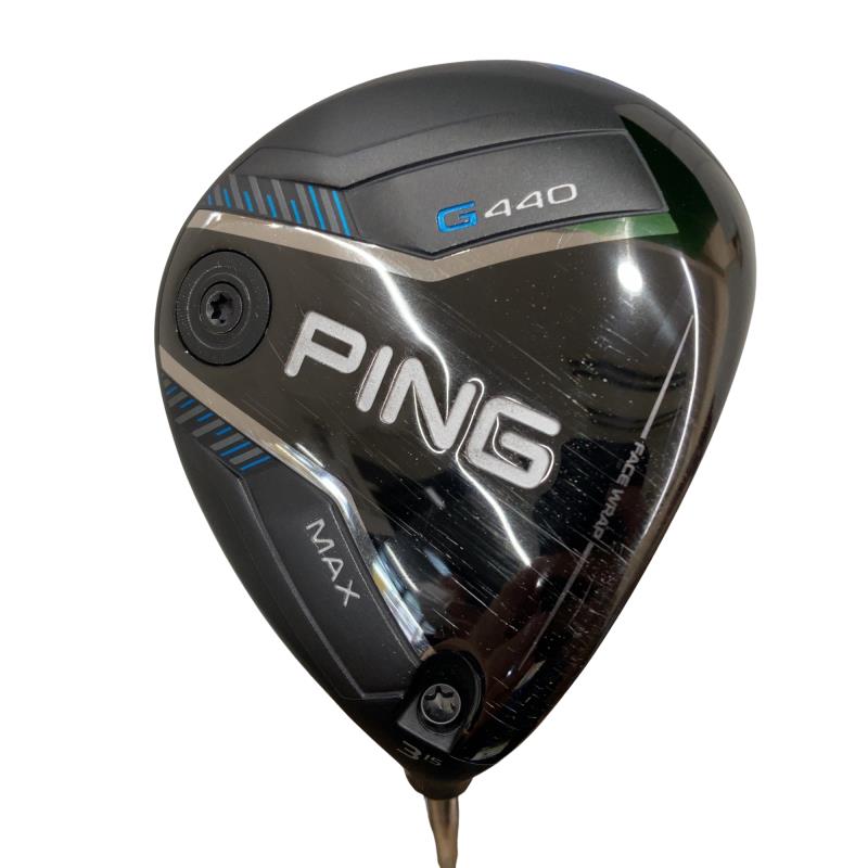 【中古】 ピン G440 MAX 3W フェアウェイウッド FW PING TOUR 2.0 CHROME 65(FW) (フレックスR) メンズ 男性用 右利き 右用 Cランク ゴルフクラブ｜ゴルフパートナー 中古クラブ店