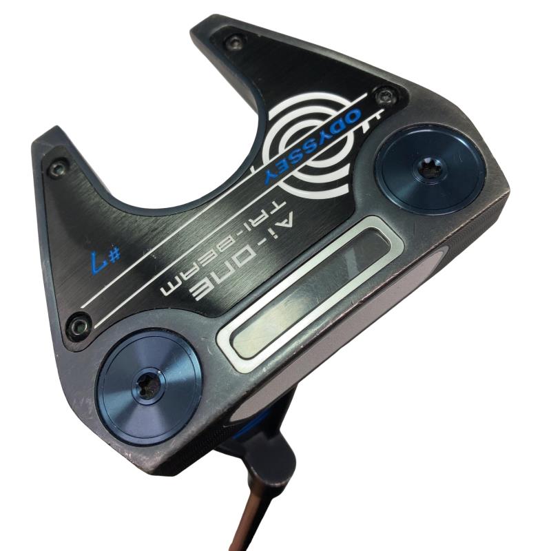 【中古】 オデッセイ Ai-ONE TRI-BEAM #7 33in パター PT STROKE LAB 90 スチール写真 (フレックス余分の物) メンズ 成人男性用 右利き 右用 C価値づける ゴルフ野球クラブ