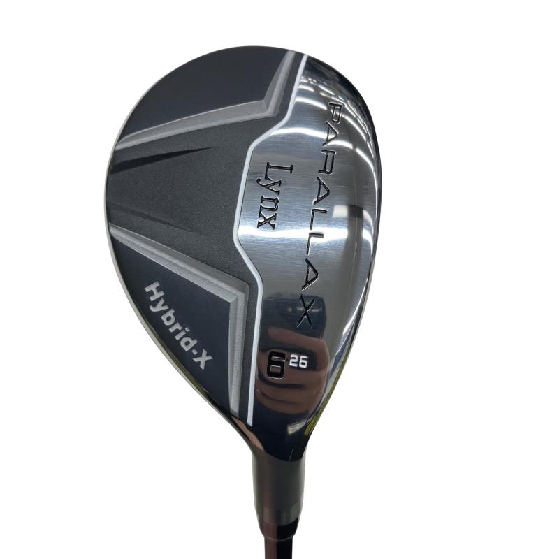 【中古】 リンクス PARALLAX Hybrid-X #6 単品アイアン LI オリジナルカーボン (フレックスR) メンズ 男性用 右利き 右用 Bランク ゴルフクラブ