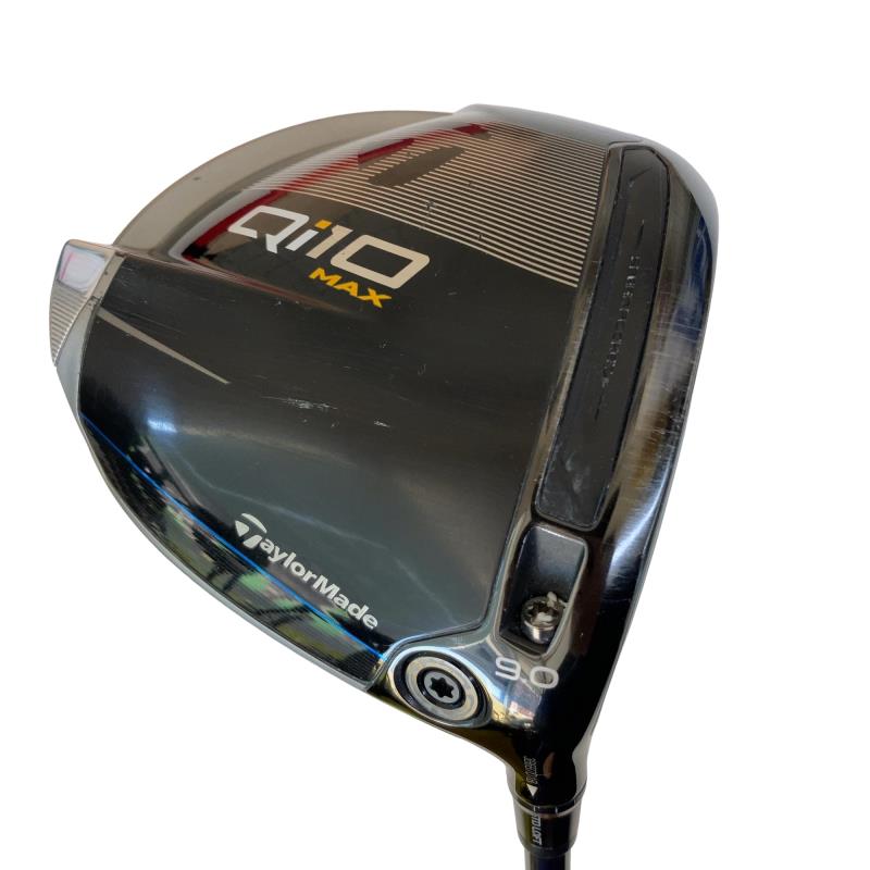 【中古】 テーラーメイド Qi10 MAX 9° ドライバー DR Diamana BLUE TM50(Qi10 DR) (フレックスS) メンズ 男性用 右利き 右用 Cランク ゴルフクラブ