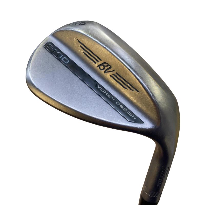 【中古】 タイトリスト VOKEY SPIN MILLED SM10 ニッケル 58°/12°D ウェッジ WG Dynamic Gold (フレックスS) メンズ 男性用 右利き 右用 Cランク ゴルフクラブ