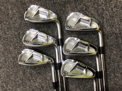 【中古】 ヤマハ inpres X V FORGED(2009) 6S アイアンセット IR Dynamic Gold (フレックスS) メンズ 男性用 右利き 右用 Cランク ゴルフクラブ