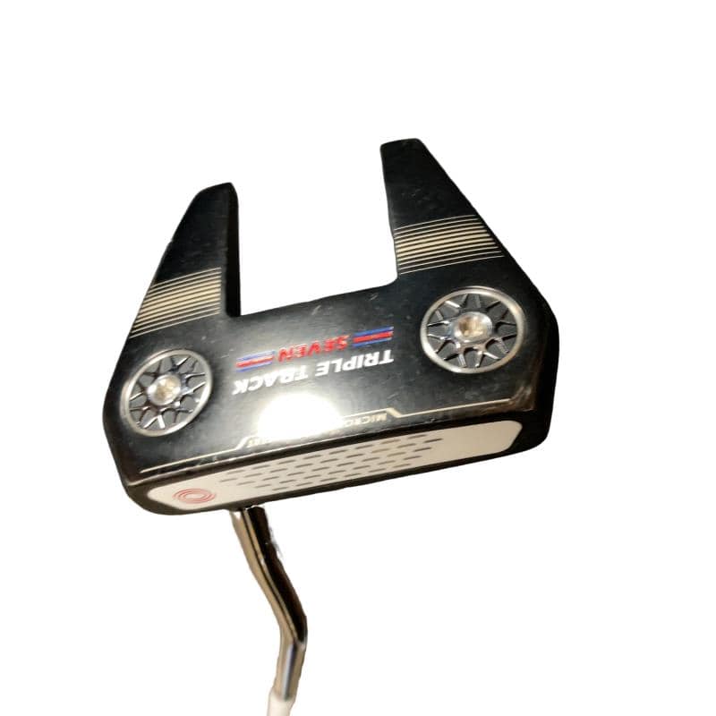 【中古】 オデッセイ TRIPLE TRACK SEVEN 34インチ パター PT STROKE LAB BLACK (フレックスその他) メンズ 男性用 右利き 右用 Cランク ゴルフクラブ