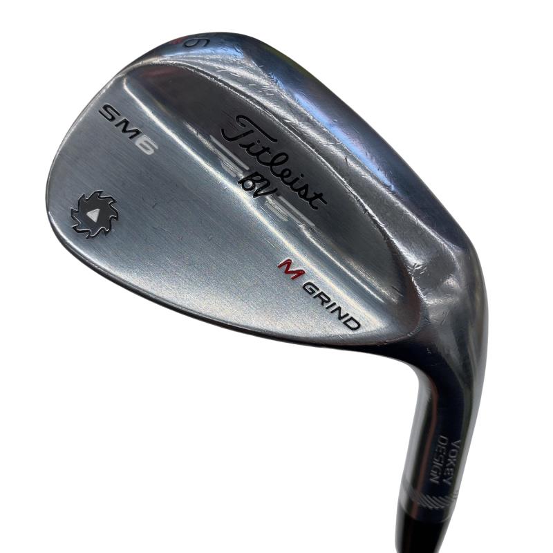 【中古】 タイトリスト VOKEY SPIN MILLED SM6 ツアークロム 56°/08°M ウェッジ WG NS PRO MODUS3 TOUR120 (フレックスS) メンズ 男性用 右利き 右用 Cランク ゴルフクラブ|ゴルフパートナー 中古クラブ店