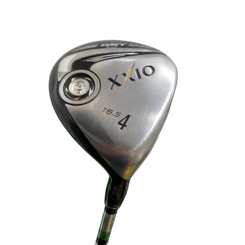 【中古】 ダンロップ XXIO(2016) 4W(ブラック) フェアウェイウッド FW Miyazaki Melas(フェアウェイ) (フレックスS) メンズ 男性用 右利き 右用 Cランク ゴルフクラブ