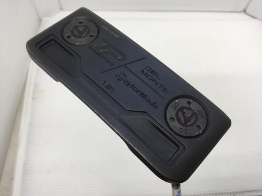 【中古】 テーラーメイド TP COLLECTION BLACK DEL MONTE TB1 34インチ パター PT スチール (フレックスその他) メンズ 男性用 右利き 右用 Cランク ゴルフクラブ